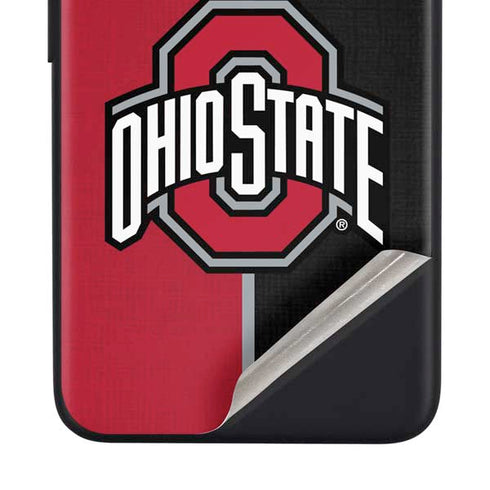 Ohio State University OSU Buckeyes Split Google Pixel 4a Skin
